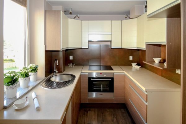 amenagement cuisine en longueur