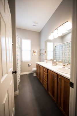 amenager une salle de bain en longueur