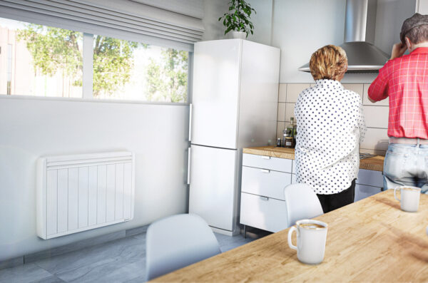 cuisine avec radiateur bi-jonction aterno