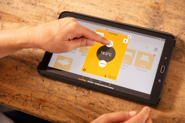 application myaterno sur tablette
