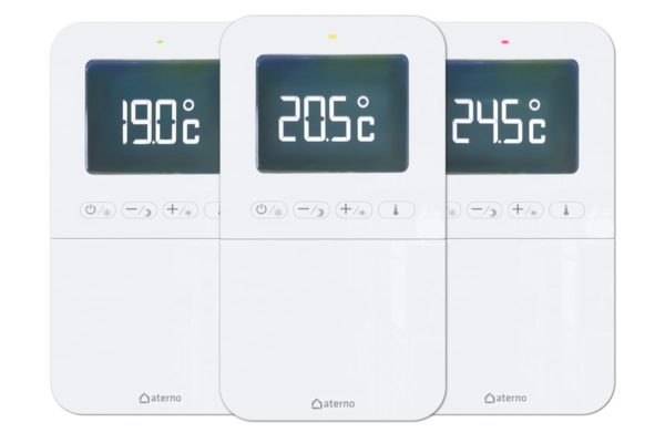 thermostat opti-plus 5d pour radiateur electrique aterno